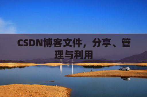 CSDN博客文件，分享、管理与利用